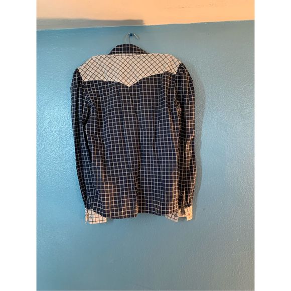 Vintage Circle T by Marilyn Lenox 80s Western Button Down Shirt - Picture 2 of 5